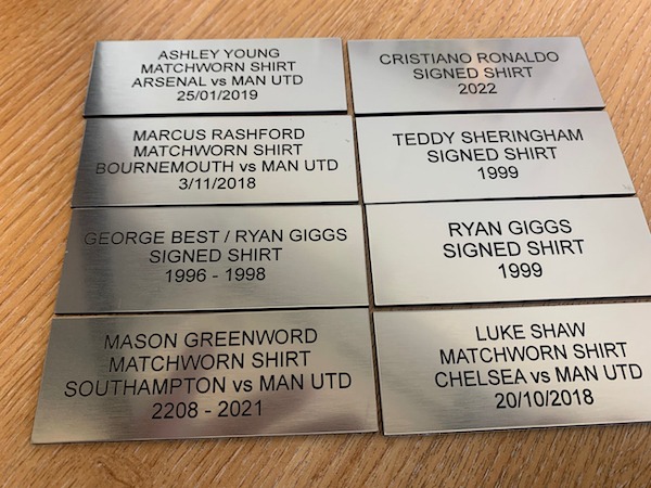 Stainless Steel Metal Name Plate